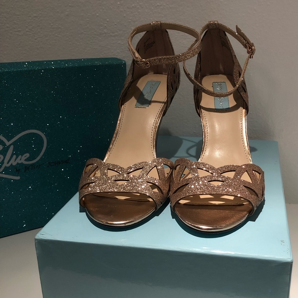 Betsey Johnson Blue Sofia Heels
